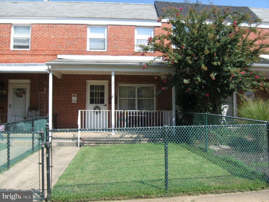 ALL  OFFERS  ARE DUE  BY SATURDAY AUGUST 28TH AT 5:00 pm     A Lovingly cared for home by original owner 53+ years.  Hardwood floors under carpet.  Relax on your covered front porch with a fully fenced yard.  The bathroom sink & toilet were installed not so long ago.
Bath tub & shower were redone by bath fitters and look almost new.  The kitchen cabinets have been re-faced.  The washer is less than 5 years old.  The basement features a clubroom & Large workshop in the back that also features the washer, dryer  & loads of storage. The back yard is completely fenced
and features a shed & awningt!
THE BONUS WITH THIS PROPERTY:  2 DEEDED PARKING PLACES IN THE BACK ACROSS FROM YARD!
IN a Townhouse community, sometimes parking is tight!  The House is being sold as is .
The oven does not work & there is no ice maker.  Come take a look, it is priced to sell!