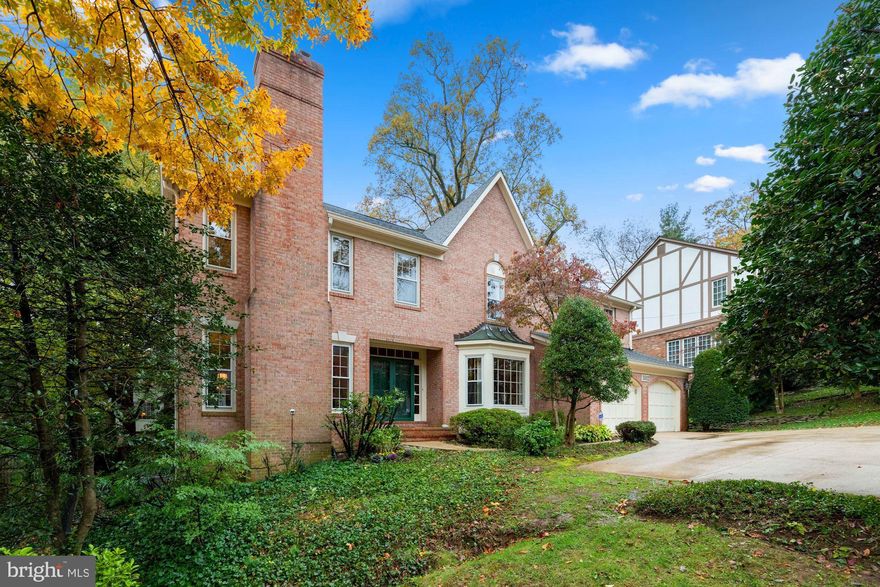 MAJOR PRICE ADJUSTMENT. Spectacular colonial with elegant floor plan boasting 5,675 square feet of luxurious living space on three levels, plus garage and storage areas. Exquisitely updated, with nearly $400K in improvements by the present owners. High ceilings, lovely moldings, gleaming hardwood floors, and ideal "flow" all contribute to a fabulous setting for entertaining, whether formal or casual. A spacious foyer opens to living and dining rooms. Straight ahead is the inviting family room, which  boasts cathedral ceilings and a stunning floor-to-ceiling stone gas fireplace, one of three fireplaces in the house. The recent kitchen offers top materials and appliances, and is suffused with brilliant natural light. All four full bathrooms are fully remodeled with custom tile and top quality fixtures. An outstanding primary bedroom suite includes a spacious bedroom, a sitting room, two walk-in closets, and a stunning remodeled bath with state-of-the art shower. The fully finished walkout lower level includes a recreation room, a large game room or exercise room, and a guest suite. Outdoor improvements include a screened porch, a deck off the kitchen, and a stone patio with a fountain and custom fire pit in the midst of a lush, professionally designed and installed garden. Convenient to shopping and all major commuting routes, easy walking distance to all schools, and just around the corner from Chestnut Hills Park, a popular playground and neighborhood gathering spot.