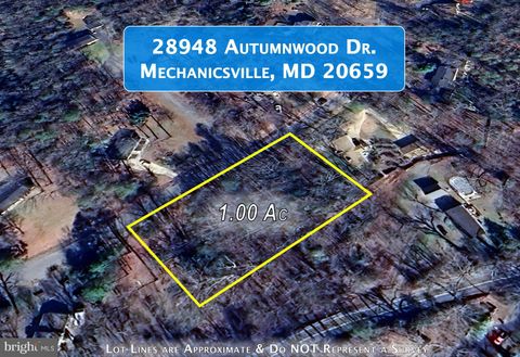 Vacant Land For Sale - 28948 Autumnwood Drive<br/> MECHANICSVILLE, MD 20659