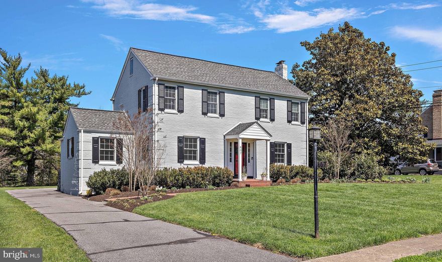 Expanded Traditional Colonial in Prestigious Westover Hills  Nestled in one of Delawares most sought after communities, this expanded classic brick Colonial seamlessly blends timeless architecture with thoughtful modern updates. A two-story rear addition enhances both the family living space and garage, while creating a true primary suite retreat.  From the moment you arrive, the home’s charming curb appeal stands out with mature landscaping, a brick walkway, and a welcoming covered entry. Inside, a classic center hall foyer opens to beautiful hardwood floors that flow throughout much of the home.  To the right, a formal living room features a handsome fireplace, custom built-in bookshelves, and access to a private side patio. Currently used as a sophisticated home office, this versatile space offers both elegance and flexibility. The formal dining room leads to the heart of the home — a truly exceptional custom kitchen designed for both everyday living and entertaining.  The kitchen is thoughtfully arranged across three connected spaces: the main cooking area, a bright eat-in dining space with French doors leading to a stone patio, and a functional butler’s pantry/prep area. Together, they create one of the most practical and well-designed kitchens you will find. Notable features include custom wood cabinetry, soapstone countertops, gas cooking, updated fixtures, a beverage station, crown molding, and numerous additional upgrades.  Adjacent to the kitchen is a convenient office/mudroom. The eat-in area opens to a spacious family room featuring soaring ceilings, a fireplace, custom built-ins, additional storage, and interior access to the remodeled two-car garage.  The walk-out lower level provides valuable additional living space along with abundant storage, offering both finished and unfinished areas.  Upstairs, you will find three generously sized secondary bedrooms with ample closet space, two updated full bathrooms, and the convenience of second-floor laundry. The primary suite serves as a private retreat, complete with two walk-in closets and a luxurious five-piece bathroom.  Additional improvements include replacement windows, recent roof and mechanical updates, and numerous efficiency enhancements throughout the home.  Ideally located within walking distance to neighborhood parks and offering easy access to major roadways, this home is just minutes from the shopping, dining, and amenities of both Wilmington and Greenville.  This is the one. Welcome Home.