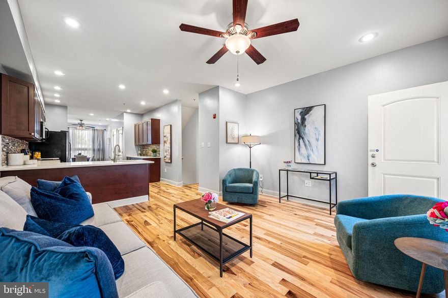 Experience the perfect blend of style, comfort, and city living in this contemporary 2-bedroom, 2.5-bathroom bi-level condo, ideally situated in the heart of the vibrant Fairmount/Francisville neighborhood. Built in 2015, this thoughtfully designed home offers modern amenities, a functional layout, and an unbeatable location. Bright and spacious, the main floor features hardwood flooring, recessed lighting, and an inviting living and dining area—ideal for relaxing or entertaining. A convenient powder room completes the space. Designed for both everyday living and entertaining, the kitchen features shaker style cabinetry, mosaic tile backsplash, stainless steel appliances, and ample counter space. Step out from the living room onto your own private rear patio with privacy fencing; perfect for morning coffee, grilling, or unwinding after a long day. Downstairs, you’ll find two generous bedrooms, each with its own modern tiled bathroom and ample closet space, offering comfort and privacy for owners or guests. Enjoy year-round comfort with ductless heating and cooling systems, energy-rated custom casement windows, and ceiling fans throughout. Live just two blocks from the Fairmount Subway Station and within walking distance of the Art Museum, Center City, and some of Philadelphia’s best restaurants, cafés, gyms, and shops. This is urban living at its finest, in one of the city’s most dynamic neighborhoods. Don’t miss this move in ready gem, located on the border of Fairmount and Francisville. Schedule your private showing today!