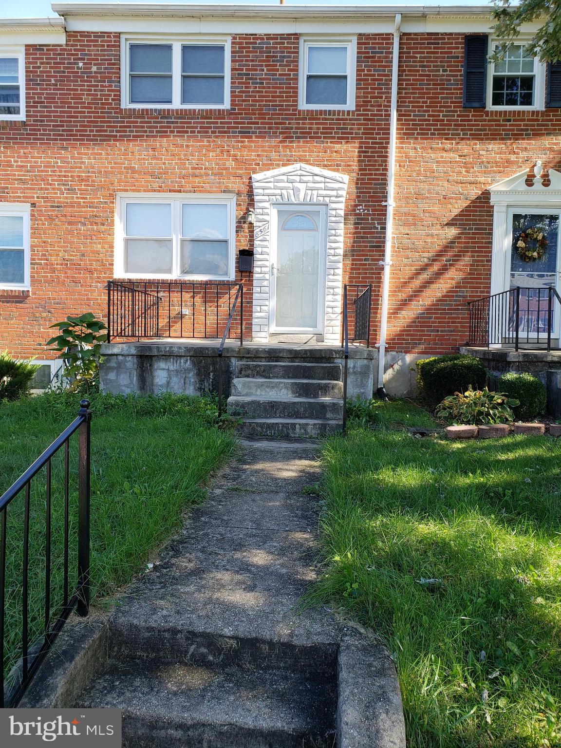 3 Bedroom brick townhome. Wood floor in living & dining rooms & upper level. Kitchen with exit to rear yard. Pictures reflect home prior to occupancy. Lower level with family room and laundry area-exit to rear. Parking in front or rear, fenced rear yard. Available on or about August 1, 2025.