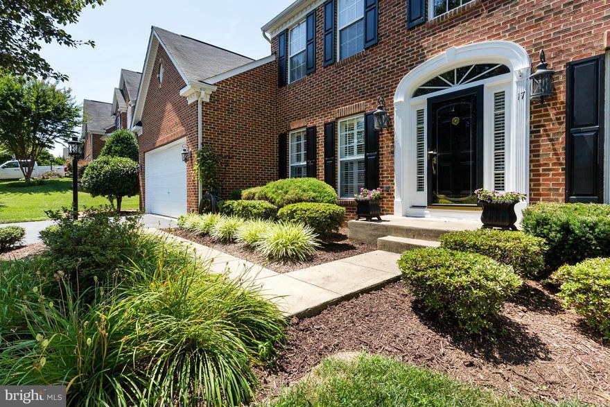 Brick Front Colonial w/custom paint, trim work, built-ins & upgrades thru out!2 story entry w/turned staircase & hrdwd flrs,Main lvl office w/French drs,formal LR & DR, Kit w/gas stove, hrdwd flrs & Granite counters!Overszd Owners Suite w/Tray ceiling, WIC, Sit Rm & Luxury Bath! 3 addt'l large bdrms! L/L w/Rec Rm,Craft/Guest Rm! Large Deck, fenced rear yard & shed! Appt needed, pets in home.