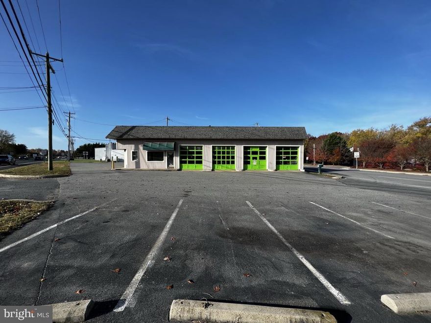 Prime commercial location with over 13,000 cars per day passing by on Rt. 213 under 35 miles per hour and 2,000 more across the north side of the property on Rt 18 with a stop sign. The property has been a successful auto service station for over 50 years and has many other options available for a savvy entrepreneur.