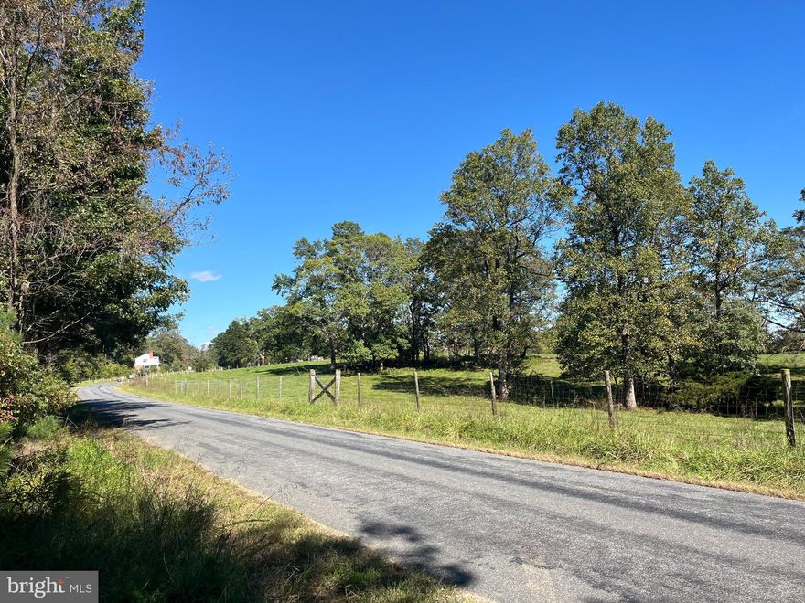 The Double creek tract has frontage on Twymans mill rd with an access road in place going into the property.  This tract is comprised of various aged hardwood, pines, and creek bottoms with an old grown-up field/homesite. Power is on the property as well as 2 creeks that run throughout the tract. Located in the middle of Orange, Madison, and Culpepper so it is very convenient to many things. Would be a nice place to build a home or use for hunting. Property lays rolling with some drop off towards the creeks but still plenty of good spots to build.