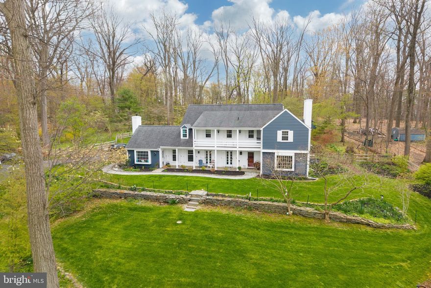 Welcome to 63 Line Rd (Malvern PA) a destination that will serve as your home and vacation property in one, hitting the market in April 2026!  Located on 2.25 pristine acres (overlooking a 2 acre pond) in the Great Valley school district, just a 5-minute drive to the Malvern train station, 30-minute drive to the airport, located moments from major parks and shopping centers and minutes from Applebrook and White Manor country clubs.   This home features just over 3,000 sq feet of fully renovated luxury (plus recent 2 zone HVAC replacement, 2021 & 2022), including 4 bedrooms (formerly 5 bedrooms/ conversion to large walk in closet), 3 and a half bathrooms and walk-in storage space unseen for the time-period of construction.  Enjoy your morning coffee on the porch overlooking the pond or your evening cocktails on the porch off your master suite watching the sunset (160 sq ft each).  The full property is fenced so that your children and furry-family members will not wander off!  The second floor and backyard feature two expansive decks (800+ sq ft) perfect for family time or entertaining.  Peace of mind is brought by having a whole house generator (installed 2024), so no matter the season or storm, your house will remain fully operational.  Mature landscaping with beautiful colors pop-up every season, walking trails throughout the back yard make for great adventures, enjoy fishing in the well-stocked pond and gatherings around the fire pit in the back yard.
The owner thoughtfully renovated this property over the last 7 years, so that it is turn-key.  The first floor features an open floor plan with easy access to the front porch and is perfectly designed for entertaining or quiet evenings sitting by the wood burning stove in the family room or fireplace in the living room.  The kitchen features soft-closing cherry cabinets, granite counter-tops, newer appliances and under cabinet lighting.  There is ample walk in storage throughout the first floor of the house, a powder room, a semi-finished utility room that serves as a home-gym / workshop, as well as a wet bar for entertaining.
The second floor features hard wood floors throughout, a large, private master suite, 3 nice-sized bedrooms, two full hall bathrooms, a laundry closet and a large walk in storage closet.   The master suite features a large en-suite bathroom with farmer-tub, shower stall and a large walk incloset (converted 5th bedroom).   All 3 upstairs bathrooms feature carreramarble vanities and tile work.  
House was repainted in 2024.

Some of the key renovations that make this home worry-free:
• Full house generator added in 2024
• All windows replaced (2020) and under a transferrable warranty
• Both HVAC zones replaced (2021 and 2022) and converted to propane (owned 500 gallon propane tank which offers flexibility for propane purchases)
• All exterior doors replaced (2019 & 2022)
• Wood stove and wood insert replaced (2019), with both chimneys relined (2019 & 2025)
• Chimney (both) capping resealed (March 2026)
• Most copper pipes replaced with pex material (2019)
• All gutters replaced with 6” gutters and leaf guards (2020)
• Garage doors and garage door openers replaced (2020)
• Roof deck (23’ x 25’) refinished and new 15’ x 16’ extension deck added
• New flooring in kitchen, family room, living room and all bathrooms
• Freshly sealed driveway (April 2026)
• Freshly sealed garage floor (April 2026)
• Well pump and water neutralizing system replaced (2024)
• Septic pipes replaced (2019)
• Shed roof and doors replaced (perfect for storing all your outdoor toys)
• Roof replaced in 2016 by previous owner
No HOA-fees, except a once-yearly pond inspection fee ($160/each), shared by the 5 homes the co-own the pond.