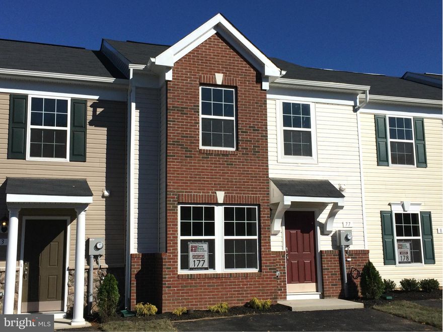 Dan Ryan Builders at Manor Park offers a new set of affordable Madison Townhomes. Handsome front 2 story box bay & brick detail, expanded plan with bright & open 8' Morning Room off the island kitchen which features black appliances & maple cabinets, big Owners Suite with walk-in closet & double vanity bath, storage shed, private 2car off street parking, HOA mows the grass. Near shopping, schools!