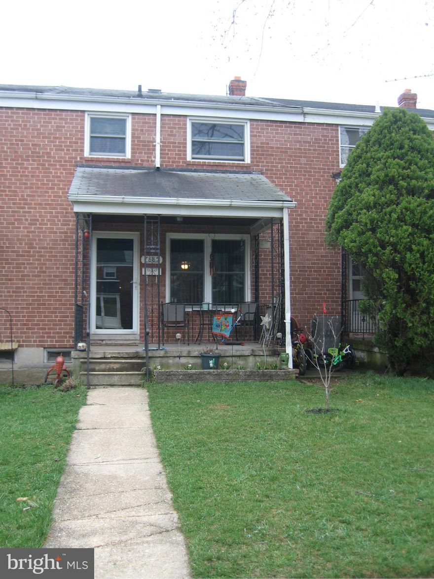 Great Spacious Home and Move-in Ready! Separate Living Room, Dining Room and Newer Kitchen with Breakfast Bar, all with Laminate Flooring. Three Bedrooms and an Updated Bathroom. New Carpet in Master Bedroom, Hall and Stairs. Finished Family Room in Lower Level and a separate Utility/Workroom. Front and Rear covered Porches. Fenced Rear Yard with Car Pad. Location!