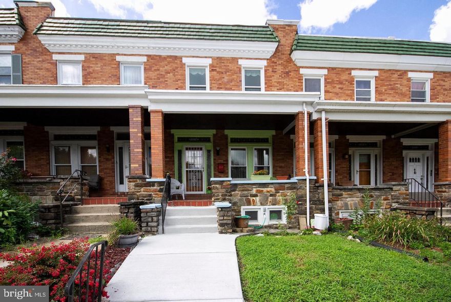 Enjoy the year round beauty of a park front view from the porch of your home.  Master BR offers the long view of the park.  Large rooms w 9' ceiling height, feature oak floors with inlay decoration. Kitchen is two rooms combined to offer a big work area & table space with walkout to a large deck. Garage off the deck w/ electric door, empties into a wide, rear lane. Back inside the home, the dining room is roomy enough to handle entertaining. Stairs to 2nd floor hall keep all the bedrooms and ceramic bath private. Stairs to lower level reveal another large living space finished in Knotty Pine, plus separate room for laundry. Cold storage under the front porch is a bonus. Enjoy the updates already done by the seller, including dual glaze windows, security doors, gas heat and updated kitchen cabinets. Take advantage of the value in this large home facing the park.