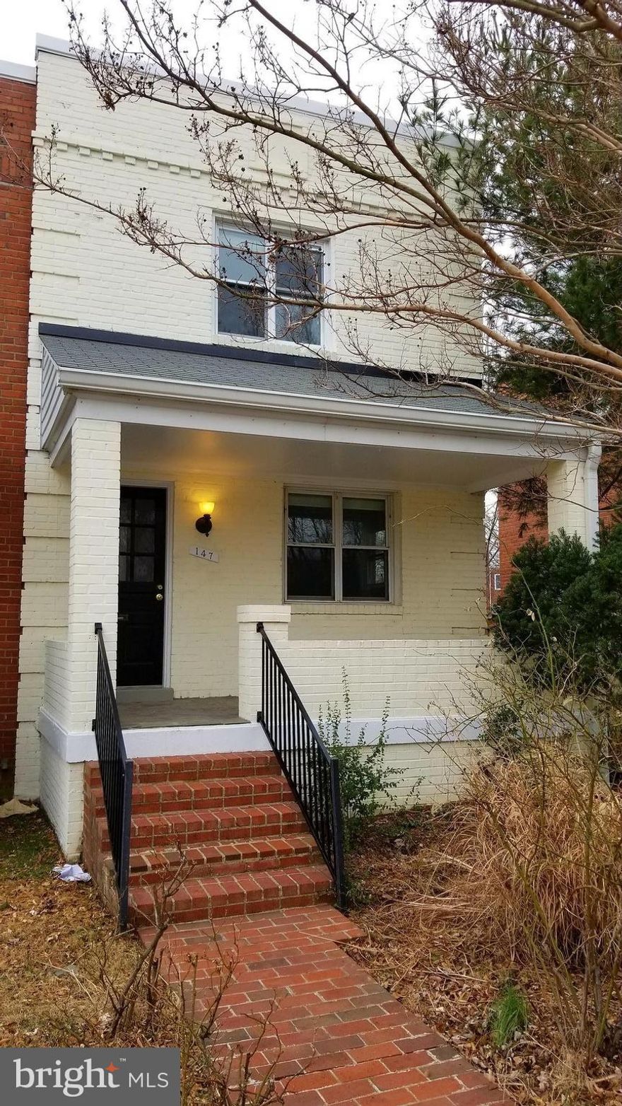 Updated 2 bed/2 bath end unit. Charming front porch welcomes you to this light-filled beauty. Hardwood floors on main and upper levels and new carpet on lower level. Fresh, neutral paint throughout. Open, updated kitchen. Large, private fenced yard with covered porch - ideal for entertaining. Two off-street parking spaces. Walk to Del Ray and Potomac Yard. Welcome Home!