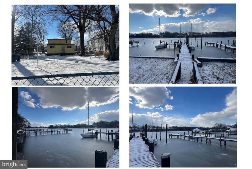 Investor Delight ON THE WATER! This could be your dream waterfront home. Nice size home (approximately 1900 square feet) with three levels (main, upper, and lower) including a finished basement . Beautiful view of the bay. It will not disappoint! Pier with room for 2 to 3 boats. Main level has a large kitchen, large dining room, large living room, full bathroom, and laundry room. Upper level has three bedrooms and a full bath. Lower level is finished and open with space for an additional room or office. Plus it has a full bath. There is also a separate lot across the street that comes with the property. It can be used for storage or additional parking. This is a must see if you ever dreamt of living on the water. The water view is so pretty. Cash or rehab loan only.