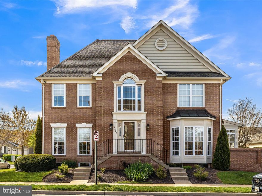 Seller prefers to close with CLA Title and Escrow. Large stunning Federal style end unit home with a detached two-car garage located in desirable Worman’s Mill Community. This beautiful end unit features 3 bedrooms on the upper level and 1 oversized bedroom in the lower level and 3 1/2 baths. Crown molding throughout the home and 2 fireplaces.

On the main floor you’ll find a large living room with wood burning fireplace leading to a dining room. The kitchen features an abundance of cabinets and extra storage spaces. The breakfast area has many windows and includes a walk out to a 2-level brick-paved patio for entertaining. The upper patio has a motorized awning with remote control to provide covering for those spring showers and sunny summer days. Off the kitchen is a perfect sitting room with bay windows. The upper level has 3 bedrooms with an owner's suite with double vanity, soaking tub, glass-enclosed shower, and walk-in closet. Central to the upper level bedrooms is your laundry area. The sun filled lower level with seven windows and has a large den/office/sitting area; full bath with shower; and a game room in addition to the 4th bedroom.

This home is well-loved and maintained. Here are a few of the updates and features. New roof and attic ventilation systems installed on house and detached garage in July 2020. House is wired for standby generator with connection panel in the garage and monitoring meters. Eight-camera (wired) video surveillance. You’ll appreciate the luxury and convenience of additional electrical outlets; automatic on/off lights in the closets; timers on all bathroom exhaust fans; automatic with manual override power ventilation for house and garage attics. The brightly lighted over-sized garage offers easily accessible and plentiful storage in the attic and with off-floor shelving. More surprises and updates await you when you tour this home. Includes a Cinch one year home warranty.

This community’s amenities include a clubhouse with outdoor swimming pools, tennis courts, basketball courts, pickle ball courts, children’s playgrounds, and Town Center shopping, restaurant, and summer concerts. This home is conveniently located near Route 15 and I-70. Wegmans, Walmart, Lowes ,and other retail shops/restaurants are close by.