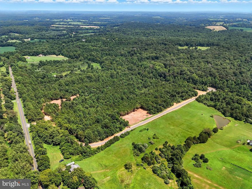 Gorgeous 17.99 Acre Estate Lot in Rixeyville! Bring all your dreams to Foxtrot Lane!! Situated along a newly constructed road, this lot offers a cleared building site, 4-bedroom conventional perc, RA zoning and so much more!  Additional land/lots available - Lot 1 offers 17.07 acres/4 bed perc.   No covenants or restrictions; however, all lots will be part of a road maintenance agreement.