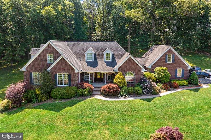 22511 Shiloh Church Road is a stunning brick colonial / cape cod residence located on a spacious 2.5-acre property. This magnificent home boasts a total of five bedrooms and three and a half bathrooms, providing ample space and comfort for its occupants. With its classic architectural design and picturesque surroundings, this property offers a perfect blend of elegance and tranquility.  The sellers are currently moving so please excuse the clutter. This is the perfect opportunity to get the dream home you have always wanted at an amazing price.  Paint and carpet will go a long way to transforming this house into your home.

Upon entering the house, you are greeted by a two story foyer that sets the tone for the warm and inviting atmosphere found throughout the entire home. The main level features three bedrooms, including a spacious primary suite, each offering privacy and comfort. The master suite is equipped with its own private bathroom, and large walk-in closet providing a luxurious retreat for the homeowners. Additionally, there are two more bathrooms on the main level, ensuring convenience for all residents and guests.

The heart of the home is the eat-in kitchen, which is well-appointed and perfect for both casual family meals and entertaining guests. With ample counter space, modern stainless appliances, granite counters  and a functional layout.  The adjoining dining area provides a large space, making it ideal for hosting gatherings and creating cherished memories.

The upper level of the home features two generously sized bedrooms and a full bathroom, providing additional living space for a growing household or accommodating guests. These spacious rooms offer versatility and can be used as bedrooms, home offices, or recreational spaces, depending on your needs. In addition, there is a cavernous unfinished basement with unlimited potential.

This property offers many desirable amenities, including a three-car garage that provides ample parking and storage space. The large room over the garage presents a fantastic opportunity for a home theater, game room, or a private retreat. The three-zone heating and air-conditioning system ensure optimal comfort and climate control throughout the entire home.

Nestled on 2.58 acres of partially wooded land, the property offers both privacy and natural beauty. The expansive driveway provides plenty of space for parking multiple vehicles and offers a warm welcome to residents and guests alike.