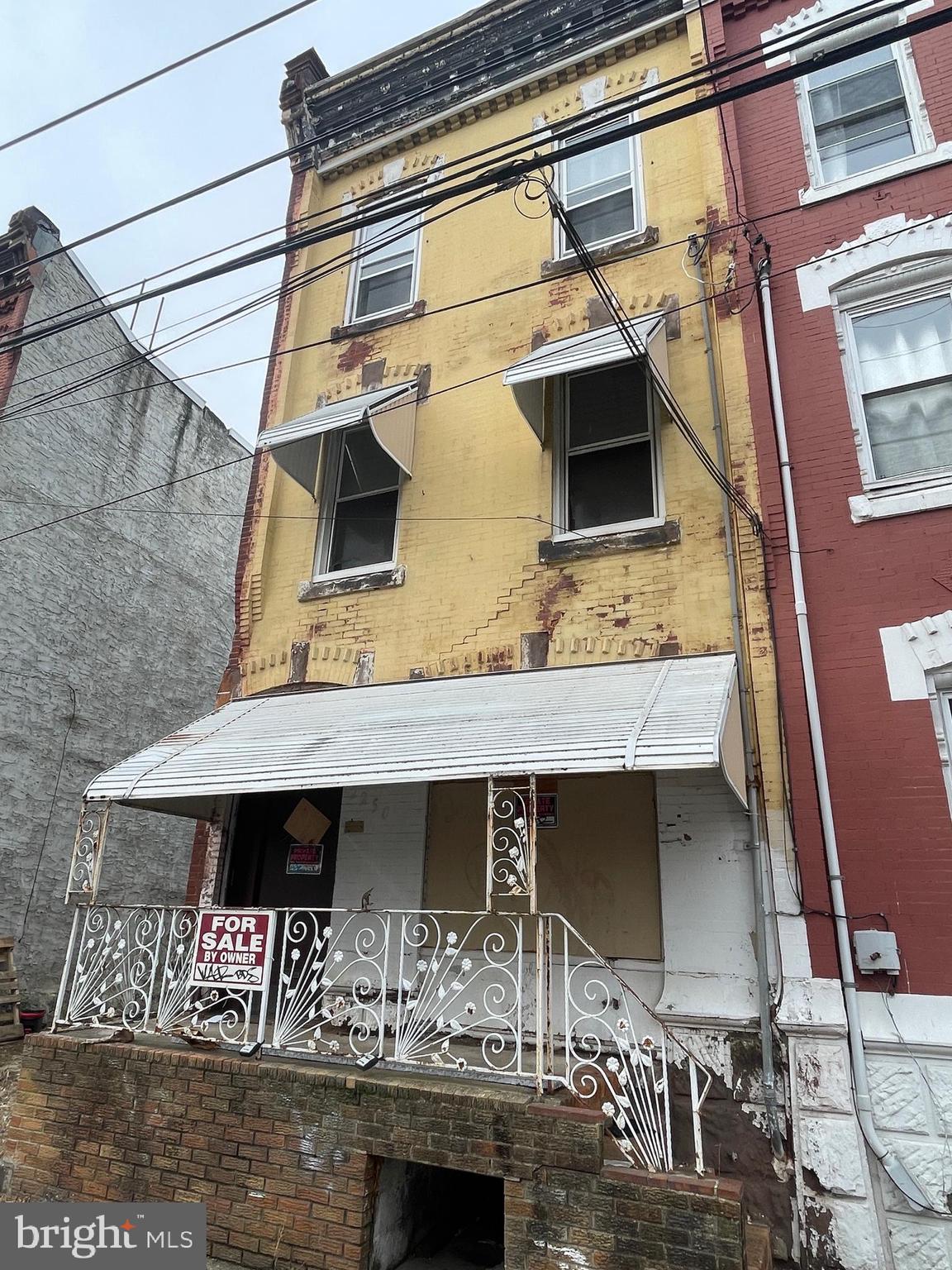 NVESTER ALERT! STUDENT ALERT! WALK TO TEMPLE UNIVERSITY! Current use is a quadraplex. Utilities are separate. Property is being sold AS-IS. With just a little love, this property could be ready to accept