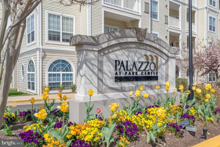 Fantastic 2 bedroom 2 bath Condo in The Palazzo at Park Center. Updated unit, wood floors, appliances replaced in 2020. One assigned parking space. Pets allowed w/$300 pet deposit per pet and $35 per pet rent. Association has exterior pool, fitness center. Apply today.