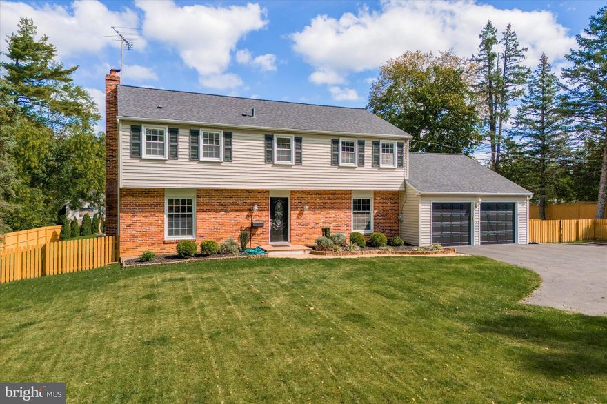 Set far back from the road, is this stately colonial on a 3/4 acre lot that’s fully fenced & surrounded by mature trees for privacy & tranquility.  838 Conestoga Road is an exceptional property that’s been updated and maintained to a high standard.  Upon entering the home, you will notice that every detail has been thoughtfully designed, from the beautiful trim work and recessed lighting, to the light colored on-trend hardwood floors that flow throughout the home.   The classic colonial layout is elevated, with many oversized windows that allow sunlight to flood the space at all times of day.  The open kitchen has sight lines to the living room, fireplace/sitting room, and the new breakfast room addition.  With off-white cabinetry, granite countertops, and stainless steel appliances, the kitchen feels warm and inviting.  Adjacent to the kitchen is a stunning addition that features a natural gas stove fireplace.  With 4 oversized skylights and surrounded by windows, this space has many uses for soaking up the sun. Connect to the backyard that is fully fenced and boasts complete privacy from mature trees & plantings.  In the upcoming warmer months, entertain and grill on the patio, and enjoy a dip in the heated pool! There is also plenty of flat yard space for games, toys, etc.   Upstairs, the Owner’s Suite is a true retreat, with an abundance of natural light, and an attached en-suite bathroom.  The bathroom has been updated to include a double vanity, large walk-in shower, and a free standing soaking tub that is a gorgeous statement piece.  On this floor, you will find 3 additional bedrooms, all with generous size and ample closet space. There is also a full hall bathroom with double vanity and large tub/shower combo. Some major updates have already been done for you: New Roof (2020) and New HVAC (2021).  All of this, plus a 2-car garage and a partially finished basement!  The location is ideal - Close proximity to multiple grocery stores (Whole Foods, Trader Joe’s), restaurants, shopping, Septa public transit AND you can walk to the elementary school and high school.  You are surrounded by golf clubs, arboretums, cultural attractions, the YMCA…and the list goes on! Never get bored going to the same places again, here you will have endless choices and places to explore. Make an appointment to come experience this beautiful home in person!