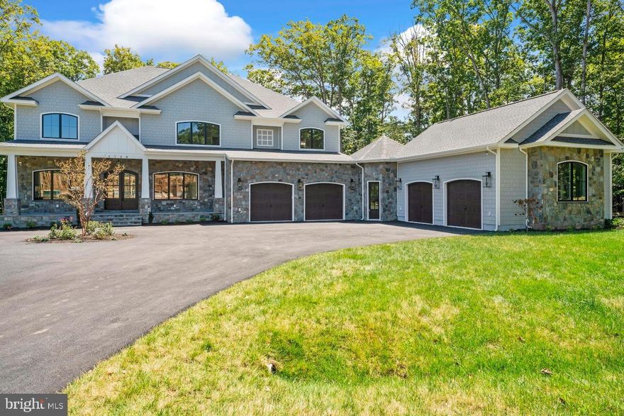 New Construction – 5 large bedrooms, 5.5 bath luxury home in a brand new sub division of custom homes!  Great Clifton location near Braddock Road, close to everything, on 5.3 acres of private wooded lot nestled in beautiful mature trees.  Unique plan with lots of open space and luxury features.  Over 6200 sft. on two levels. Main Level has 10’ ceilings, open plan Kitchen with massive Island, Viking appliances. Formal Dining Room, Butler's Pantry, Living Room. Main level In-Law suite with full luxury bathroom and walk in closet.  Second level has large Master Bedroom with sitting area, fireplace,  2 large walk-in closets, standalone tub, and walk-in Shower with body sprays, three Large Bedrooms all with walk-in closets, and a flex room that can be used as a study room or library.  Finished Basement has 9' ceilings with Rec Room, Home theater, Wet Bar and additional room with full bath. Crown molding throughout common areas. Hardwood Floors throughout Main Level and Second Level. Custom tiles in Bathrooms, Laundry. Luxury Vinyl Plank floors in Basement, Carpet in Home theater. 4 car Garage and large Driveway entrance. Quartz countertops. Huge private deck in backyard overlooks wooded acres. Hard to find flat backyard ready for a pool.