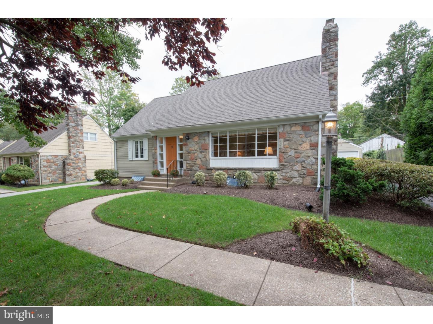 133 Fawn Lane - the original stone front cape has been expanded by 2 additions. Take the walkway to the front door; enter to the foyer with coat closet and continue into the bright living room with fireplace and built-in shelving. Continue through to the dining room with hardwood floors then to the family room addition with lots of windows, vaulted ceilings with ceiling fan, recess lights and slider to the 16' x 21' covered porch that provides a perfect outdoor living space! Back inside the kitchen with breakfast bar with corian counter tops. Follow the hall to the full bath with tub and shower as well as the first-floor office(which could be used as 5th bedroom) and the 4th bedroom. Upstairs you'll find 3 bedrooms all served by the hall bathroom with double sinks; the master bedroom with spacious walk-in closet, the large 2nd bedroom with 2 closets, as well as the 3rd bedroom. The 2nd floor addition provides for large, bright rooms and outstanding closet space not normally found in houses this age! Don't miss the fresh neutral paint in many rooms, as well as freshly cleaned carpets in this move-in ready home! Fawn Lane one of the prettiest streets around lined with ornamental trees ? a beautiful bloom in the spring and a color changing display in the fall! Fawn Ln is walking distance to Coopertown Elementary School and conveniently located near the Haverford Community Recreation Center and ecological center with gym & sports facilities as well as a dog park and walking trails! All of this and just minutes to Main Line shops, restaurants, and train stations!