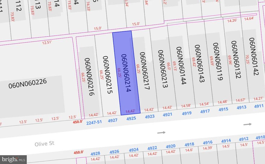 ATTENTION Investors and Builders!! Great opportunity in one of the fastest-growing zip codes in Philadelphia! LOCATION LOCATION LOCATION...get in now while you still can, steps from University City and 30th Street Station. This area has tons of development! The PERFECT sized property is 14 FEET WIDE and 66 FEET DEEP!! This is a can't miss opportunity. Bring your offers fast, this one won't last long!