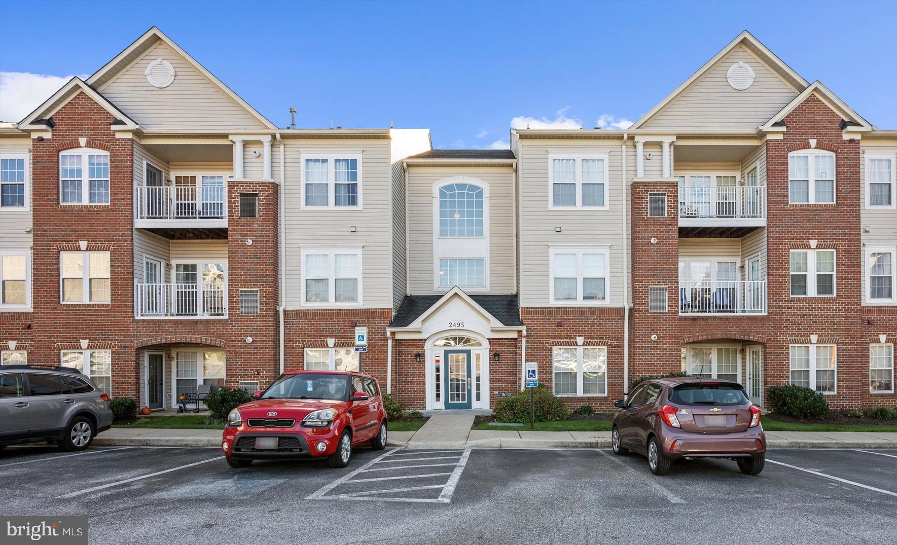 Spacious 2 level condo, features an open floor plan with a loft and an outdoor balcony! The two bedroom, two full bath unit is located in a secured building and gated condo community of Piney Orchard. As you enter the space, you will find a spacious living room with vaulted ceilings and a kitchen pass-through, with an adjacent, separate dining room. Down the hallway is a bonus room; use this as a homeschool classroom, create a home gym, a bright home office, den, or anything else you can think of! To the left is one of the main bathrooms, with a second door to the bedroom, making it an en-suite. The highlights of this unit include a brightly lit and expansive loft, ample storage, a great deck with tree views (while most other units face the parking lot) and an elevator in the building - making move in and grocery trips a breeze! There are ss appliances and washer and dryer in-unit. Property is close to MARC station, NSA, Ft Meade. Landlord requires strong work history, 2.5x rent as monthly income, and a credit score of 700 or higher. No smoking, no pets.