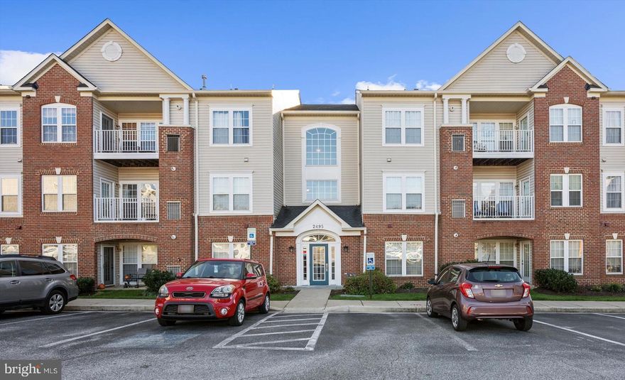 Spacious 2 level condo, features an open floor plan with a loft and an outdoor balcony! The two bedroom, two full bath unit is located in a secured building and gated condo community of Piney Orchard.  As you enter the space, you will find a spacious living room with vaulted ceilings and a kitchen pass-through, with an adjacent, separate dining room. Down the hallway is a bonus room; use this as a homeschool classroom, create a home gym, a bright home office, den, or anything else you can think of! To the left is one of the main bathrooms, with a second door to the bedroom, making it an en-suite. The highlights of this unit include a brightly lit and expansive loft, ample storage, a great deck with tree views (while most other units face the parking lot) and an elevator in the building - making move in and grocery trips a breeze! There are ss appliances and washer and dryer in-unit.  Property is close to MARC station, NSA, Ft Meade. Landlord requires strong work history, 2.5x rent as monthly income, and a credit score of 700 or higher. No smoking, no pets.