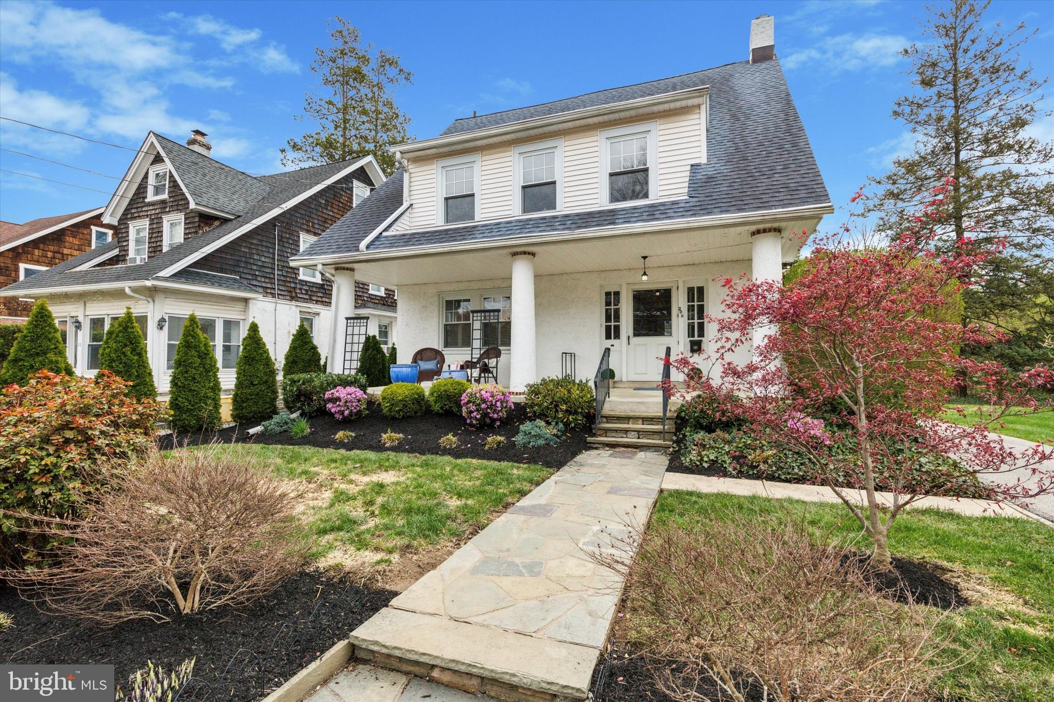 Welcome to your dream home at 208 Sabine Ave in Narberth Borough! This charming home offers a perfect blend of comfort and style, nestled in a wonderful neighborhood. Boasting 1,833 square feet of living space, this charming home features four generously-sized bedrooms and two well-appointed bathrooms, ideal for accommodating family and guests.
As you step inside, you'll be greeted by the beautiful hardwood floors that flow seamlessly throughout the main living areas, complemented by cozy carpeted floors in select spaces. The inviting layout offers ample room for both relaxation and entertaining, creating a warm and welcoming atmosphere.
The exterior of the home is equally impressive, featuring a large private yard that promises endless opportunities for outdoor enjoyment. Whether you're hosting a summer barbecue on the deck, enjoying a peaceful morning coffee on the porch, or taking advantage of the shaded comfort provided by the rear deck, this property is your private oasis.
For added convenience, the property includes both a garage and on-site parking, ensuring ample space for your vehicles. The basement offers additional storage or potential for future customization to suit your lifestyle needs.
This delightful home at 208 Sabine Ave is a rare find, offering a perfect balance of indoor comfort and outdoor relaxation. Don’t miss the opportunity to make this your forever home. Schedule a showing today and experience the charm and comfort of Narberth living firsthand!