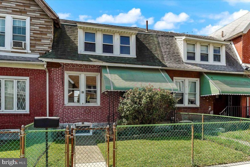 Crisp and clean and ready for you to call it home.  This  charming row home in Marcus Hook has new  flooring and has been freshly painted.  The main level offers a living room , dining room,  and updated kitchen with access to a small deck.  Upstairs, you'll find three bedrooms and the hall bath.  The basement is full and offers plenty of storage.  There is off street parking accessed via the rear alley.   If you are a first time buyer, this could be the home for you.  If you are an investor, this property already meets the rental requirements set by Marcus Hook.