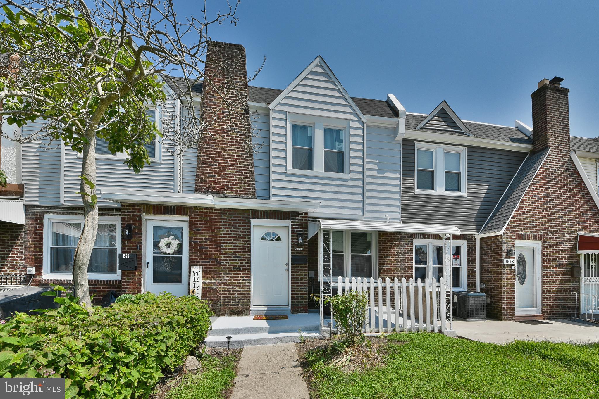 Welcome to 1520 Mayland St, a beautifully renovated home in the heart of West Oak Lane! This stunning property has been updated from top to bottom and offers a modern, open-concept main level with a spacious living and dining area, plus an ultra-modern kitchen featuring wood cabinetry, Quartz countertops, center island, and stainless steel appliances. The second floor boasts a beautifully remodeled ceramic tile bathroom, a spacious primary bedroom, and two additional generously sized bedrooms. The fully finished basement adds valuable living space with a family room, powder room, and laundry area, and provides access to the rear driveway for private parking. Renovations include new windows, flooring, HVAC, Electric, and Plumbing. Gorgeous hardwood floors on the first and second levels, with durable LVP flooring in the basement. Conveniently located near shopping, schools, and public transportation—this home is truly move-in ready!****Special financing programs available for qualified first-time buyers—ask your agent or lender for details!****
