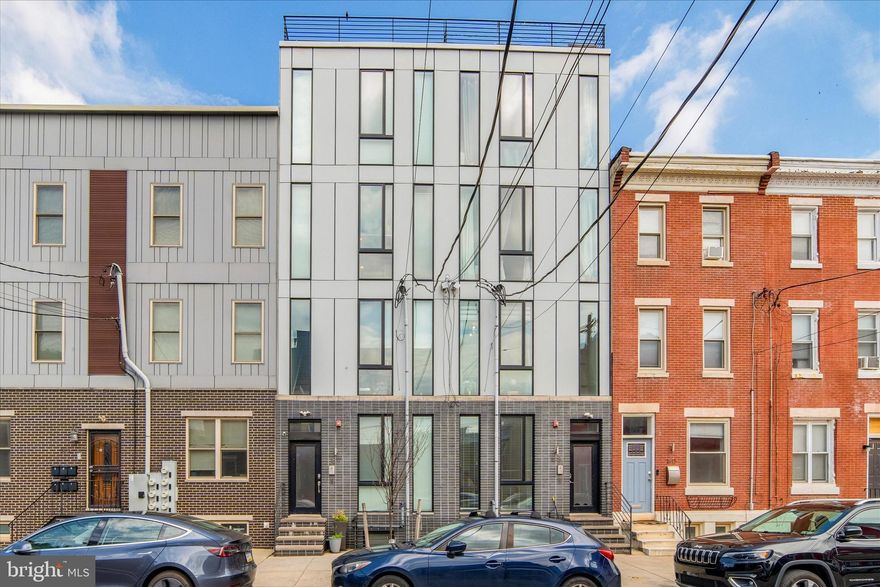 Welcome to 1817 Wylie Street, Unit C. This beautiful condo unit located in the Francisville neighborhood of Philadelphia offers two floors of  spacious living. The first floor has an open living area that flows into the updated kitchen with stainless steel appliances and features hardwood floors througout. The second floor is where you will find the large bedroom  with ample closet space, a full bath right next to the bedroom and a laundry room with washer and dryer plus plenty of storage space.  There is a roof-top deck to enjoy stunning views of the Philadelpiha skyline while relaxing or entertaining friends. Schedule a showing today!