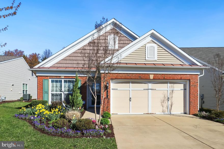 Welcome home to 23 Denison Street in the highly desirable Celebrate Virginia North community! This meticulously maintained, one-owner residence boasts over 2300 square feet of finished living space across two levels, showcasing the epitome of comfort and elegance. Nestled on a premium lot, this home is surrounded by stunning landscaping, creating a serene and picturesque environment. Upon entry, you're greeted by French doors leading to a private office, followed by sun-drenched living and dining areas perfect for hosting gatherings and creating lasting memories. The heart of the home lies at the back, where a vaulted ceiling enhances the spaciousness of the kitchen and family room, flooded with natural light. The primary bedroom offers tranquil views of the lush backyard, complemented by a trey ceiling, expansive walk-in closet, and an attached primary bathroom featuring a wheelchair-accessible walk-in shower. Indulge in relaxation in the sunroom, surrounded by beautiful flowers and landscaping, or retreat to the stamped concrete patio with an overhead awning, providing the ideal setting for enjoying the outdoors in any weather. Upstairs, a spacious loft awaits, offering ample space for entertaining and relaxation, along with a third bedroom and full bathroom, providing guests with their own private retreat. Celebrate Virginia North caters to an active 55+ lifestyle, offering an array of amenities including the Riverside Lodge with an indoor pool, billiards, fitness center, and library, as well as outdoor amenities such as a pool, amphitheater, bocce, pickleball, and tennis courts. You can walk to the Lodge! Don't miss out on the opportunity to embrace the Celebrate Virginia North lifestyle—call today to schedule your private tour and make this your forever home!