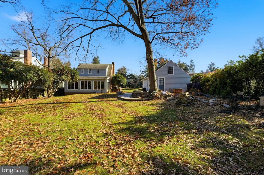 Calling all DMV buyers and builders looking to build dream home on 24,000+ sq ft lot on Mt Vernon Trail and running adjacent to Potomac River.  Runs all the way to Lee Avenue in back. Come walk the lot and imagine the possibilities! 7908 W Boulevard Dr presents an exceptional opportunity for both homebuyers and developers. This expansive, flat 24,000+ sq. ft. lot is one of the largest single parcels along West Boulevard, a rare offering in today’s market and highly appealing to builders seeking generous setbacks, flexible site planning and ample space for a signature new build. For buyers who appreciate historic charm over new construction, the existing home offers standout architectural character, including a stunning sunroom wrapped in floor-to-ceiling windows, a beautiful stained-glass feature, Pella windows throughout, a walk-up full attic and delightful built-ins. The detached garage also offers the potential to add finished space above (zoning permitting), creating a guest suite or ADU and adding valuable square footage without extensive site work. West Boulevard sits within one of Alexandria’s most desirable corridors, a quiet, tree-lined neighborhood with effortless access to the city’s best dining, retail, parks, and waterfront amenities. Its proximity to Old Town, Potomac Yard and major commuter routes enhances both convenience and long-term value. The surrounding West End, Oakville Triangle and Potomac Yard areas have seen significant growth in full-service restaurants, neighborhood eateries and boutique shopping, making this location ideal for buyers seeking walkable amenities and a vibrant lifestyle. Miles of nearby parks and trails further elevate its appeal. Survey available.