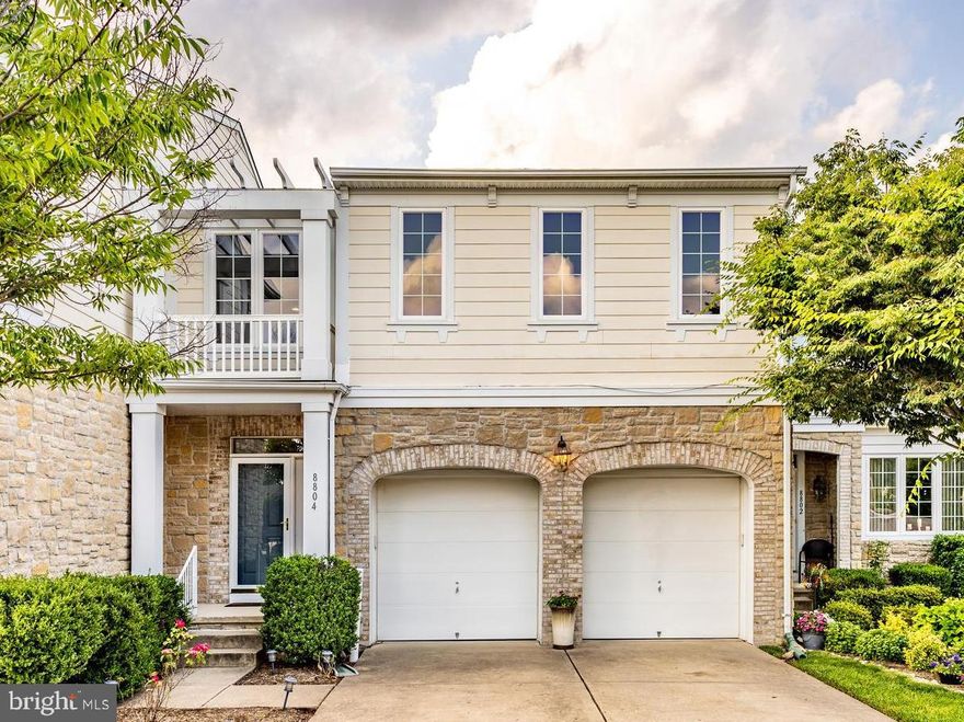 Welcome home to 8804 Endless Ocean Way in the 55+ ACTIVE ADULT community of Snowden Overlook.  This community is gated with security guard house staffed from 8pm to 5am equip with stunning clubhouse with extensive selection of activities for any lifestyle.  The community has everything everyone can enjoy including community events organized by activity directors, a game room, fitness center and heated outdoor pool. You’ll fall in love with your new style of living with the bonus of carefree grounds maintenance! The home is conveniently located to major commuting routes and walking distance to Dobbin Shopping Center (Target, TJMaxx, HomeSense, Dick's, Walmart, Chick-fil-a, Panera Bread)! This home is a move-in ready, meticulously maintained home that features 4 spacious bedrooms with 4 full bathrooms. Best of all, this home offers the best view and the best privacy within the community. 
Totaling over 4000sqft space combined with 4 total sparking spaces with NUMEROUS GUEST PARKING RIGHT NEXT TO THE HOME. NEWLY RENOVATED DECK (2022), BACKS TO TREES AND WOODS that will provide the ultimate privacy and the view that no other house in the community offers. The grand two-story foyer welcomes you to the enormous townhome with boasting 4 large bedrooms and 4 full baths. The home showcases high ceilings on all 3 floors with an open floor plan FULL OF NATURAL LIGHT. The stunning hardwood floors covering the entire 1st floor leading to the stunning stone-walled gas fireplace. Walk out to the expansive and stylish deck - NEW DECK STAIN AND SEAL (2022) - will give you the ultimate privacy and serenity! NEW SLIDING DOORS (2022) are installed both in the main and the master bedroom! Back inside, the convenient main level primary suite features a spacious bedroom with a spa-like bath with ceramic tile, dual sinks, walk-in closet, a separate soaking tub and shower. The kitchen features BRAND NEW RANGE (2023), BRAND NEW DISHWASHER (2023), upgraded stainless steel appliances (2019,2020), chestnut cabinets with granite countertops. Ascending to the upper level you'll find an expansive loft area-the perfect place for an office, sitting room, work out space or library. The upper level also holds one enormous sized bedroom with a walk-in closet with a double vanity/sink. Another generously sized bedroom with two walk-in closets and a full bath in the hallway. Down at the basement, you’ll find tons more additional living and entertaining space that can easily turn into a movie theater or a rec space! Another extra large bedroom with a full bathroom for any guests to visit and stay comfortably. This home truly has everything for everyone. This massive impeccable stone facade villa is the one you've been looking for! Don't want to miss out on this great home.