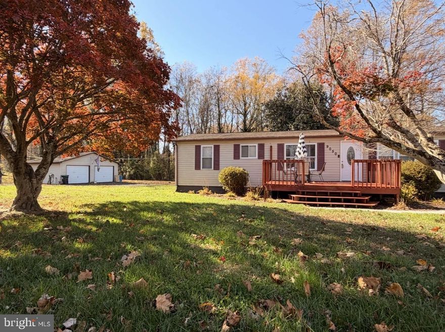 Back on the market….no fault of the sellers. Home inspection, well/water inspection and septic inspection all completed! **Priced to Sell** Charming 3-bedroom, 2 full bath Rambler on 1 acre! Perfect starter home or for those looking for convenient one-level living.  Nestled on a spacious 1 acre lot with NO HOA, this property offers plenty of room to relax, garden or entertain.
Step inside to an open floor plan designed for both comfort and functionality. The spacious living area flows seamlessly into the dining and kitchen spaces, creating an inviting atmosphere perfect for everyday living.  A charming wood-burning stove serves as the heart of the home, adding warmth, character, and a cozy gathering spot during cooler months.
Oversized detached two car garage complete with workshop area, and oil furnace for heat makes this space perfect for storage, projects and parking.
Close to Colonial Beach, Caledon Park, NSWC Dahlgren, and the 301 bridge to Maryland making it easy to commute.   Approximately 5 miles to everyday shopping makes living in the country a breeze.
With its peaceful setting and generous lot size, this home blends the charm of country living with convenience. Don’t miss the opportunity to make it yours! 

Additional Information:
New Refrigerator and Oven 2021
New sleeve for wood stove 2016
New Roof 2015
Power company has installed in ground power lines as of Jan 2026

*This is NOT a double wide/manufactured home.
** Modular homes are built to the same local building codes as traditional stick-built homes and are placed on permanent foundations. They are appraised, financed and taxed in the same way as stick built homes .The primary difference is construction site - modular homes are built off site and stick built are built on site.