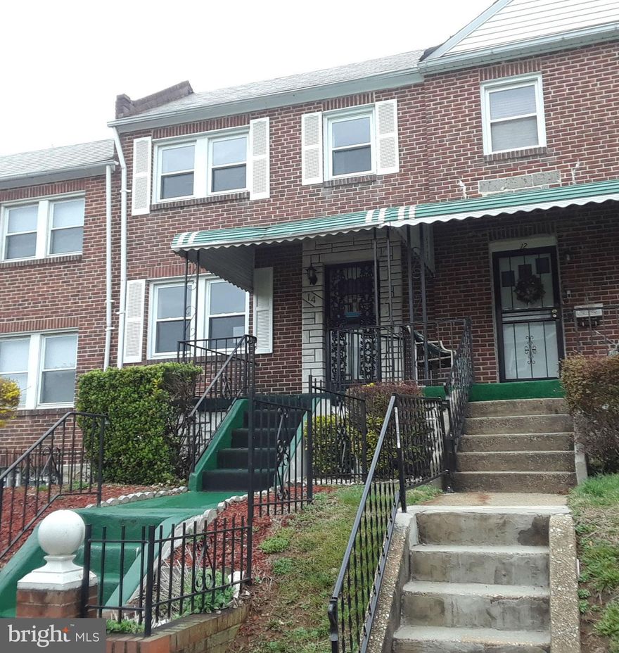 Check out this stunning porch-front row home! Enjoy wall-to-wall carpet, spacious room sizes and lots of natural light. Use the basement for storage or finish for additional living space. A great location, close to schools, shopping and entertainment. Don't miss this one!