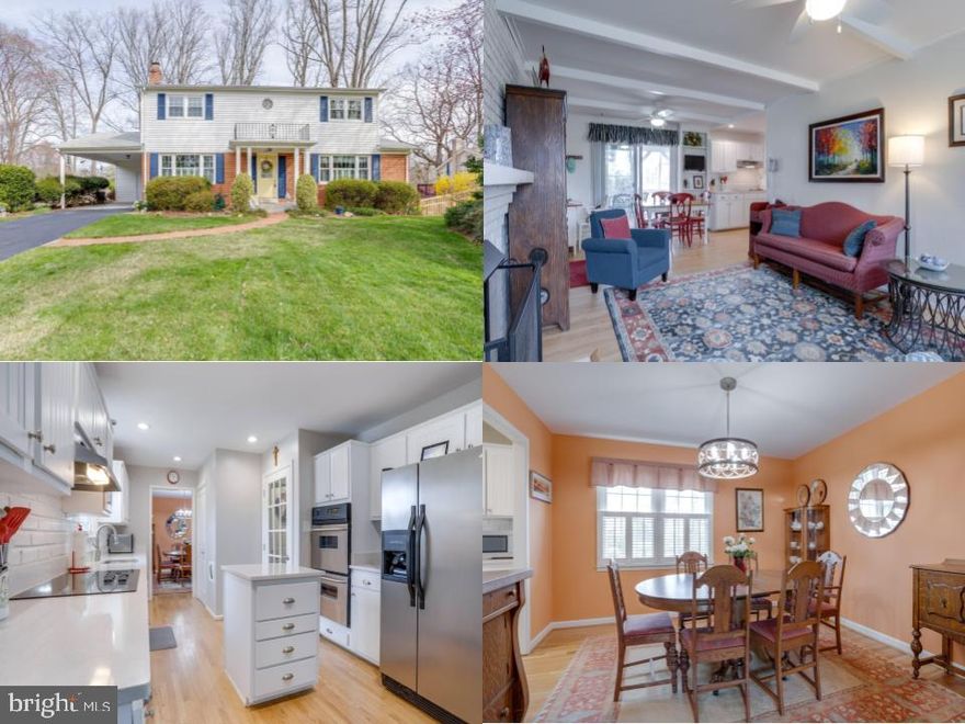 Welcome to the Orange Hunt neighborhood which is nestled in the sought-after West Springfield community. With a transitional style, this 3 level home offers an inviting and timeless aesthetic. Step inside to discover hardwood floors, fresh interior paint and light filled replacement windows. The kitchen that will delight any culinary enthusiast. Featuring quality appliances, beautiful quartz counters, and timeless white cabinetry, it is the perfect place to whip up delicious meals and entertain guests with ease. Throughout the home, you'll appreciate the attention to detail, including  built in cabinets, updated lighting, and beautifully renovated bathrooms and so much more. Start your mornings on a tranquil note as you savor a cup of coffee on your screened porch. Overlooking the peaceful  backyard, it provides a serene retreat where you can unwind and enjoy the peaceful surroundings. In the spring the yard comes to life with forsythia bushes, bulbs, azaleas, and blooming trees. On the upper level you’ll find a spacious primary suite with double closets and an ensuite remodeled bathroom. Rounding out this level you’ll see 3 additional bedrooms plus a full bath in the hallway. Stretch because there’s more. The lower level is finished with a walkout rec room, den/home office/gym, laundry, plus storage.Some additional updates include; HVAC, Hot Water Heater, Roof, Electrical Box, Ceiling Fans, Screened in porch/deck, interior/exterior paint, Bathroom remodel, front walkway.  Don't miss out on this wonderful opportunity to own a home that combines comfort, style, and a picturesque setting. Come and experience the allure of West Springfield living firsthand with access to Huntsman Lake, Hidden Pond Nature Centre, Burke Lake & Golf Course, Lake Mercer & South Run Center & Athletic Fields. Close to major commuter routes including the FFX County Pkwy, and the 95/395/495 interchange, plus easy access to mass transit. West Springfield High School Pyramid, short distance to Orange Hunt ES. No HOA.