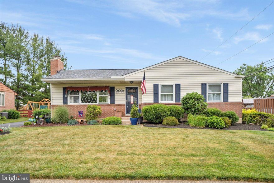 This well maintained rancher is located in the heart of the Fountain Hill community. The home features a traditional layout with living room, dining room, and updated kitchen with granite countertops and modern appliances. The highlight of the first floor is a recently enclosed porch, perfect for your morning coffee or unwinding after a long work day. Three generous bedrooms, including a primary, and a full bathroom complete the first floor. 

Descend the stairs to the basement and find an open and spacious recreation room, completely finished with new wall to wall carpeting, new ceiling tiles, and convenient bar area. A laundry room with updated washer and dryer, half bath, work room, and storage room make this lower level the ideal multi-purpose space.

Outside you'll find a large, flat yard, updated storage shed for all of your gardening needs, and a resurfaced driveway. 

The current owners have cherished this home for almost 30 years. Some of the many updates include a new (less than 2 years) roof with transferable warranty, updated appliances, updated kitchen countertops, slider to porch, all new porch windows, ceiling fans, refinished hardwood floors, updated kitchen flooring, and carpeting. Make your appointment today and come visit this warm and inviting home, perfect for its next owners!