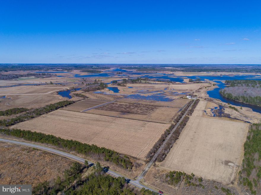 Hunter's paradise! This 258 acre farm with 2 bedroom/one bath cottage is for the serious waterfowl hunting enthusiast. Situated on the Chicamacomico River, the property consists of 5-6 moist soil impoundments, 5 pits, 4 wells, 40 X 50 pole building and has been laid out with the utmost attention to detail. Additionally, there is deer, dove and turkey hunting. Subject to conservation easement.