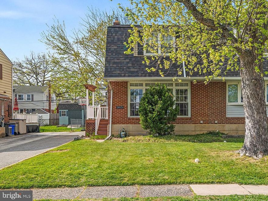 Welcome to this beautifully updated home in the heart of the sought-after Swarthmorewood section of Ridley Township. From the moment you enter, you’ll be impressed by the gorgeous open-concept first floor, featuring rich engineered hardwood flooring and elegant decorative wainscoting throughout. The sun-filled living room boasts a stunning floor-to-ceiling picture window, creating a warm and inviting atmosphere. The amazing kitchen is a true centerpiece, complete with a breakfast bar, pristine tile work, and sleek stainless steel appliances, perfect for both everyday living and entertaining. A convenient powder room completes the main level. Downstairs, the fully finished basement offers additional living space along with a dedicated laundry area, providing both comfort and functionality. Upstairs, you’ll find three spacious bedrooms and an updated hall bathroom designed with modern finishes. Step outside to enjoy the expansive backyard and a two-tiered deck, ideal for relaxing or hosting gatherings. This home also features major recent upgrades, including a new roof and new siding in 2024, giving peace of mind to the next owner. Additional highlights include a storage shed and a private driveway with parking for up to three cars. Ideally situated near shopping, parks, playgrounds, schools, dining, and local community events, this location offers unbeatable convenience. With easy access to public transportation, I-95, Route 476, and Philadelphia International Airport, commuting is a breeze. Don’t miss your chance to own this move-in-ready gem in a fantastic neighborhood.