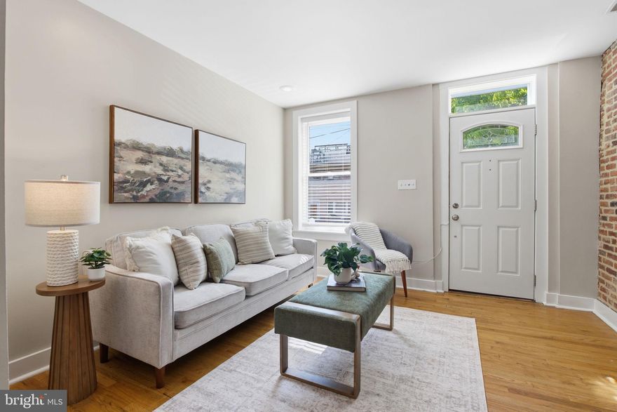 METICULOUSLY MAINTAINED 13+ FT WIDE END OF GROUP LOCATED IN THE HEART OF CANTON  NOW AVAILABLE ON QUIET AND SOUGHT AFTER BLOCK. GLISTENING HARDWOODS CASCADE THROUGHOUT. OPEN FLOOR PLAN WITH GIGANTIC GALLEY KITCHEN AND SS APPLIANCES. LOADS OF NATURAL LIGHT. EXPOSED BRICK. HIGH CEILINGS. SPACIOUS 3 BEDROOMS WITH 2.5 BATHROOMS WHICH INCLUDES A RARE MAIN LEVEL POWDER ROOM. BONUS SPACE LOCATED ON SECOND LEVEL - GREAT FOR HOME OFFICE OR READING NOOK. FINISHED LOWER LEVEL WITH TONS OF STORAGE. PRIVATE REAR PATIO - GREAT FOR ENTERTAINING. CLOSE PROXIMITY TO RETAIL SHOPPING, LOCAL DINING, PATTERSON PARK, AND ALL MAJOR HIGHWAYS. SCHEDULE A PRIVATE TOUR TODAY.