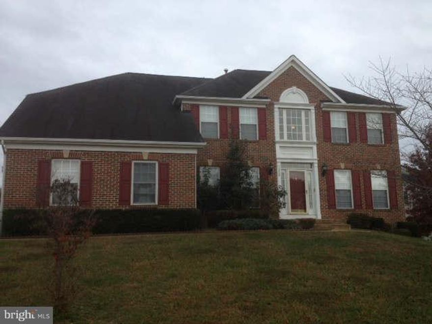 Brick front colonial with many features. 5 BR, 4 FB, Foyer w/wood flooring. spacious eat-in kitchen w/ island, Formal Dining Room, Sitting Room, Family Room w/fireplace. Master Bath soaking tub w/ sep. shower and double sink vanity, Recreation room in basement w/ ceramic tile flooring.  Spacious deck off kitchen. 2 car garage and much more! NP, NS. (1 storage room in basement & Shed not incl.) New Carpeting & New Vinyl Flooring throughout,   Freshly Painted, New Blinds throughout.