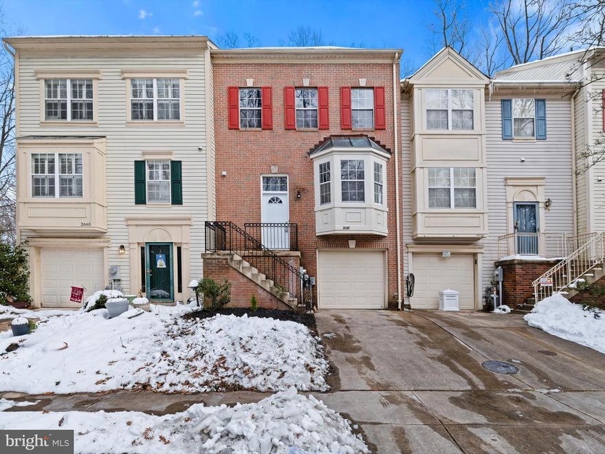 Welcome to Crofton !! Come see this Brick Front Colonial Townhome showcasing 3 Levels, with a 4th  interior level loft area with fireplace, 3 bedrooms, and 2 full bathrooms and 2 half bathrooms in the highly sought after of Walden just off hole #10 of the golf course. This updated interior unit showcases contemporary finishes and a thoughtful layout that maximizes both style and functionality. The custom kitchen with quartz countertops, and stainless-steel appliances will enhance your cooking experience. Complete with a main level  open floor plan that spills out onto a spacious deck overlooking the public golf course fairway and a large pond to the left, peaceful scenic views. Take in the modern finishes that will WOW you the moment you walk through the door. The bathrooms have been tastefully updated adding elegance to this classic Colonial style townhome, New Laminate flooring,  and carpet installed throughout.  Keep your auto dry and clean in the single bay garage, with storage.  Bring your clubs, warmer weather is just around the corner. Close to  fine dining restaurants, shopping, and nightlife entertainment. Move in ready,  professionally cleaned and freshly painted, Schedule to see this amazing home today!!