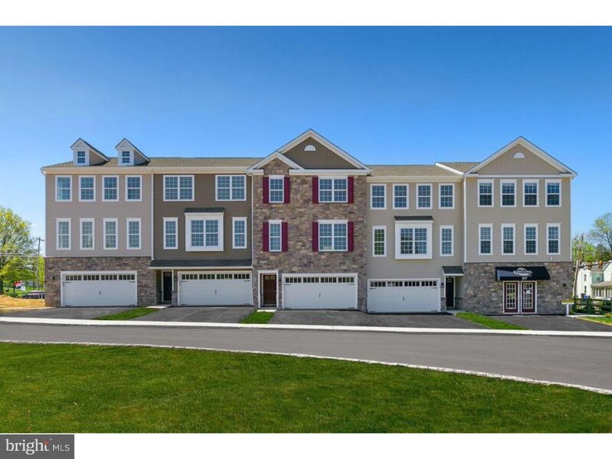 QUICK MOVE IN HOME - SPRING DELIVERY - Welcome to the Fortuna Crossing by Mignatti Companies.  This brand new neigborhood will be home to 18 twin homes and 41 town homes! All of our homes include a higher level of standard features behind the walls which is monthly savings to you: a two stage, 96 AFUE furnace and 15 Seer AC; a thermostat on EVERY floor; High Efficiency Low E Argon filled windows; 2 x 6 exterior walls with more insulation and Mignatti's signature foam, caulk and seal system at all doors, windows and openings. Every home will be inspected and tested by a third party and will receive a HERS certificate (like a miles per gallon sticker for your home)! All of this leads to a more comfortable, more efficient, better performing home! Inside the home you will find an open, airy spacious layout that is made for entertaining. This town-home includes an oversized garage! The kitchen boasts granite counters and 42" designer cabinets with an included island! Open floor plan that lets the natural light in with oversized high efficiency Low E Argon windows! Our hall and master baths include ceramic tile walls and floors, high boy vanities and the master includes a spacious layout with a double bowl sink. LOTS OF UPGRADES included in this Quick Move in Home!!!  42" Maple Sarsparilla color Kitchen Cabinets, 5" Center Island, Stunning Granite Kitchen Counters, tile backsplash & stainless steel gas range, microwave & dishwasher. Spacious Master Bath with 5' shower with designer tile to the ceiling, semi frameless shower door & high boy vanity & cultured marble counters. All Bedrooms wired with ceiling fan pre-wire & tv jacks. Located within walking distance from the Fortuna train station, the PA turnpike, Route 309, and 202! Be in Doylestown or Philadelphia in no time! Set your GPS to 111 Cowpath Road, Lansdale, PA * Interior photos are not of actual home and are for demonstration purposes.