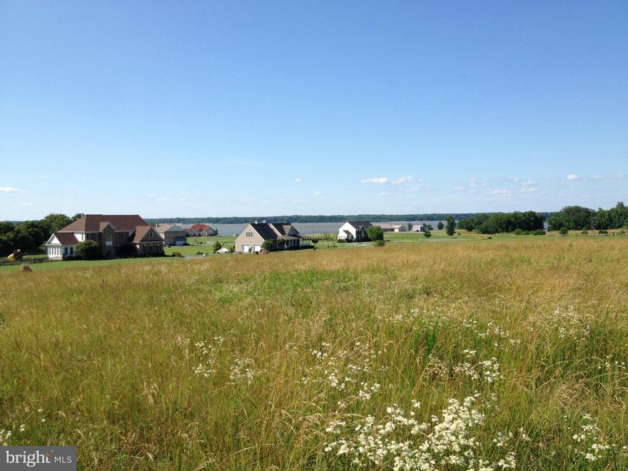 Fantastic  large lot with panoramic views of the Potomac River.  This lot has an unobstructed view.  Lot has prior soil studies for 6 bedroom perk, and Electric at the site.  Public water tap fee is already paid on this lot.  Eagle Bay has HOA  with each lot owner to have rights to the public community dock and picnic area. Come watch the Eagles Sore over the Potomac! Great Waterfront Community!