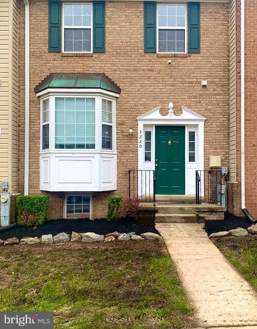 Freshly painted 4 bedroom townhouse in Bowie with 3 full bathrooms and 1 half bathroom on main level. Hardwood floors throughout the main level. Rear deck off the kitchen. Fully finished basement with 1 bedroom and 1 full bathroom. Walkout basement to fenced rear yard. Available immediately! Schedule your appointment today!