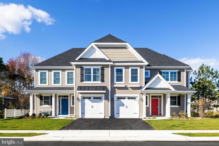 *Open Houses on 3/24, 3/26 & 3/27 will be held at The Bristol MODEL home in Peninsula Lakes!

With the Bristol Twin Home, every home is an end unit!  Enjoy over 2,040 to 2675 of heated square feet, offering a first floor owner’s suite, grand windows, open loft, 3 plus bedrooms, 2.5 plus baths, 1 car garage, granite countertops, hardwood floors and more!  This is an incredible value for a Schell home only minutes to bays and beaches.
Peninsula Lakes is the only coastal community that offers mature trees, 11 ponds, 1 fishing pier, and a scenic nature trail that meanders around the community, a beautiful club house overlooking one of the lakes, a beautiful pool, a lazy river and splash pad, dog parks, pickleball courts, tot lots and more! Peninsula Lakes has it all. It also is the best value for a Schell Brothers home in coastal Delaware.
