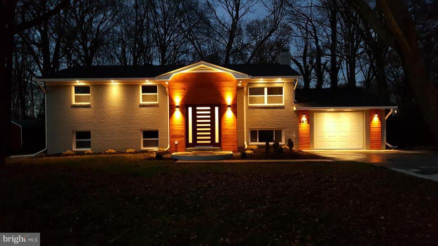 A MUST SEE! 4BDRM/3BTH, both levels Tastefully  RENOVATED, Gleaming hardwood, New Appliances, Windows, Roof, HVAC, Water heater, Washer/Dryer and much more! Walkout lower level, Wet bar and separate laundry room.  Master Bdrm. with walking Closet and 2nd closet.  Bathrooms renovated with Italian Marble with customized vanities. Minutes from Ft. Belvoir. View documents for more information.