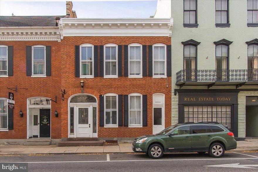 Circa 1900! Prime time location with 10+ off street parking spaces in walking distance to the court house. This is a completely remodeled office space and is ready for you to take your business to the next level.  Use this location to drive up sales. Thousands of cars drive past here every day. Its time for your sign to hang on Washington St. Get in now before the new stadium in Downtown Hagerstown opens bringing in investors from all over the world.