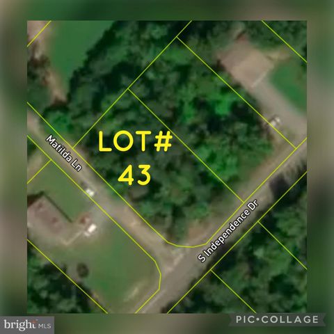 Vacant Land For Sale - LOT # 43 South Independence Drive<br/> MONTROSS, VA 22520