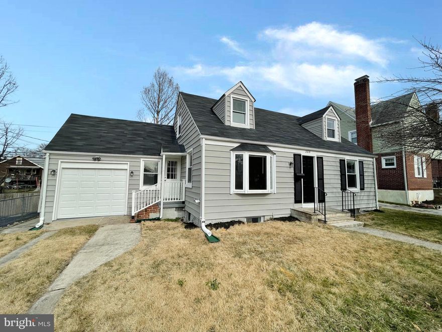 Single Family Home offers 3 Bedrooms 1 Full Bathroom. Hardwood floors thorough Main Level. Separate Dining Room with an access to a screened porch and a fenced back yard. Upstairs room features ductless AC system. Main level with a Central AC System. Freshly painted. 1 Car attached garage. Ample storage space in the basement.  Quiet & Convenient location
**** THIS PROPERTY IS NOT FOR RENT. IF YOU SEE A RENTAL LISTING IT IS A FRAUD****